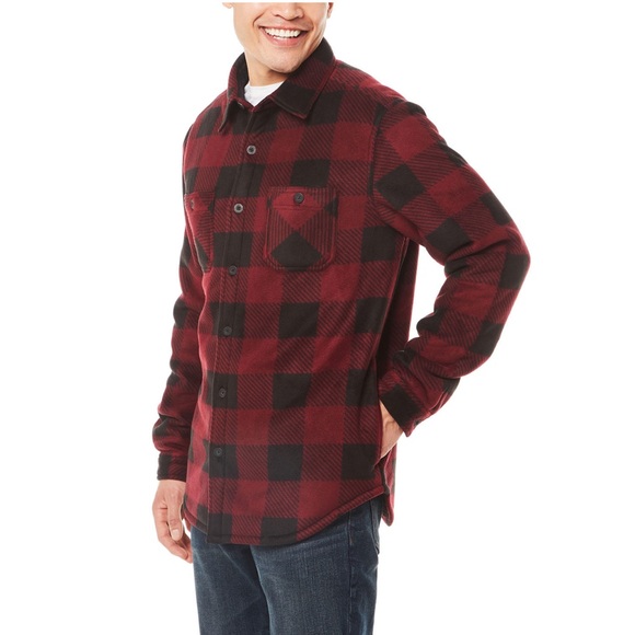 Weatherproof Men’s Lined Shacket - Picture 3 of 5